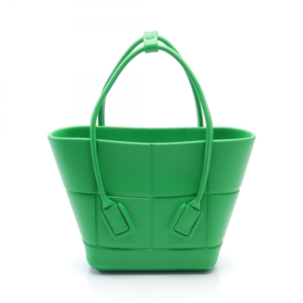 Bottega Veneta The Arco Handbag Rubber Green